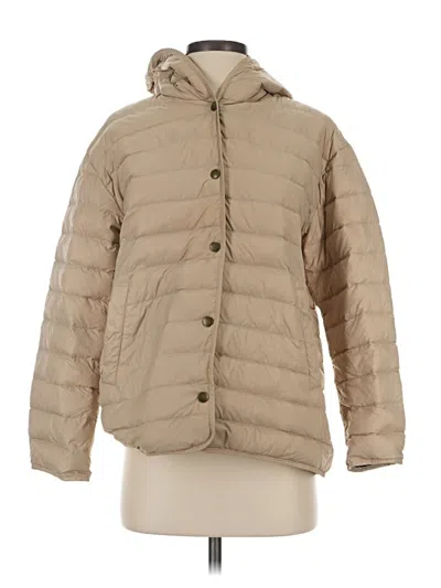 Pre-owned Gerard Darel Snow Jacket In Tan