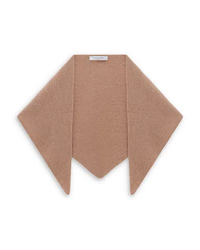Gerard Darel Sona Cashmere Pointed Ends Scarf In Gray