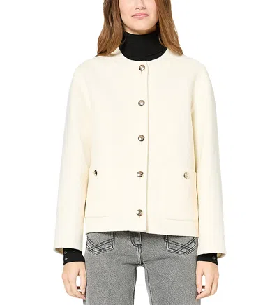 Gerard Darel Soraya Jacket In Ecru
