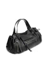 Gerard Darel St. Germain Large Leather Crossbody In Black