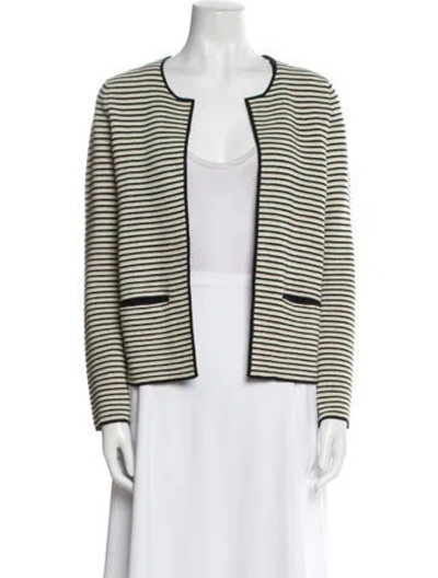 Pre-owned Gerard Darel Striped Jacket In Multi