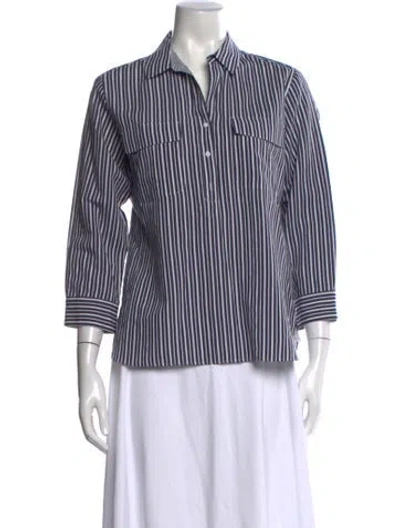 Pre-owned Gerard Darel Striped Sweater In Blue