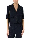 Gerard Darel Tae Buttoned Jacket In Blue
