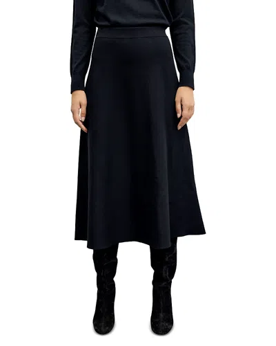 Gerard Darel Taya A Line Midi Skirt In Multi