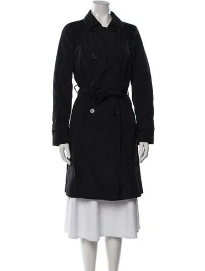Pre-owned Gerard Darel Trench Coat In Black