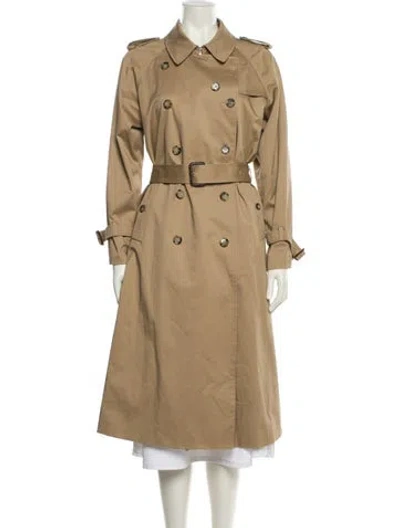 Pre-owned Gerard Darel Trench Coat In Neutral