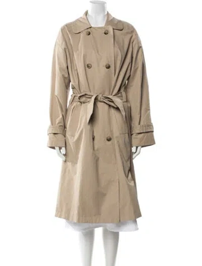 Pre-owned Gerard Darel Trench Coat In Neutral
