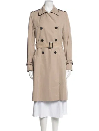 Pre-owned Gerard Darel Trench Coat In Neutral