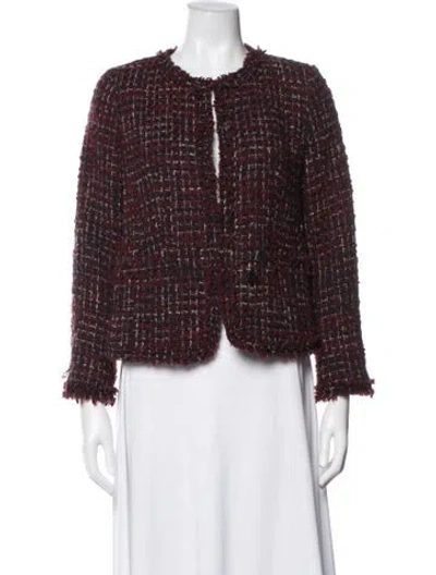 Pre-owned Gerard Darel Tweed Pattern Jacket In Multicolor