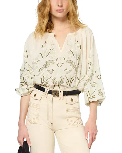Gerard Darel Utesa Top In Khaki Green