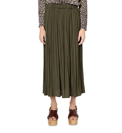 Gerard Darel Vanina Skirt In Green