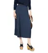 Gerard Darel Vania Pleated Skirt In Navy
