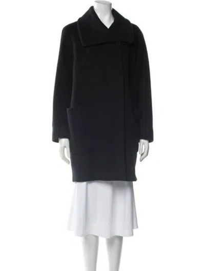 Pre-owned Gerard Darel Virgin Wool Coat In Blue