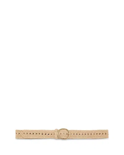 Gerard Darel Women's Erika Raffia Belt In Natural