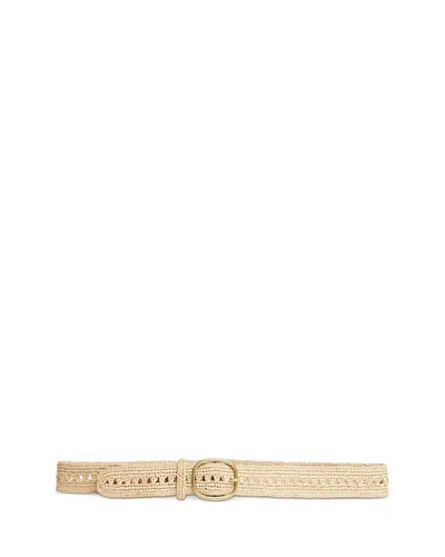 Gerard Darel Women's Paloma Raffia Belt In Blue