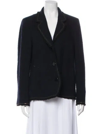 Pre-owned Gerard Darel Wool Blazer In Black
