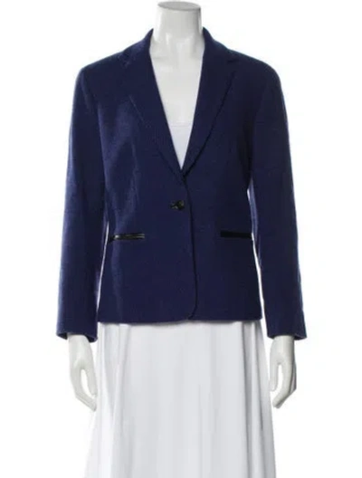 Pre-owned Gerard Darel Wool Blazer In Blue