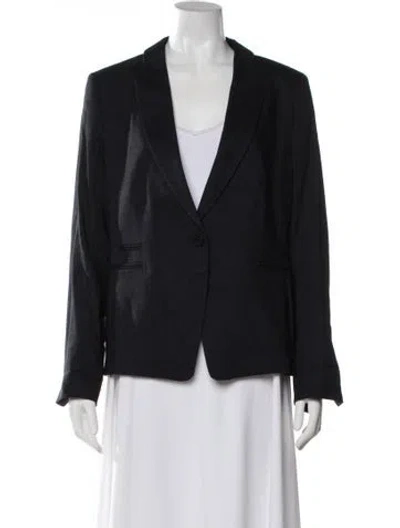 Pre-owned Gerard Darel Wool Blazer In Blue