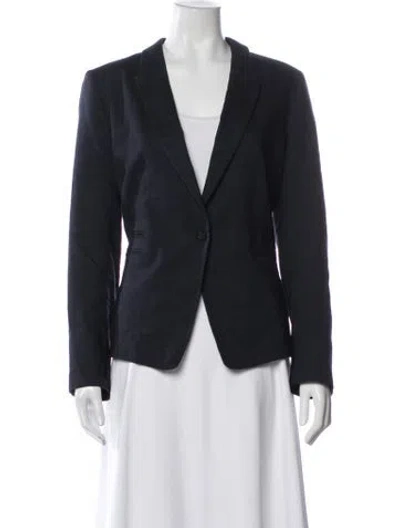 Pre-owned Gerard Darel Wool Blazer In Blue