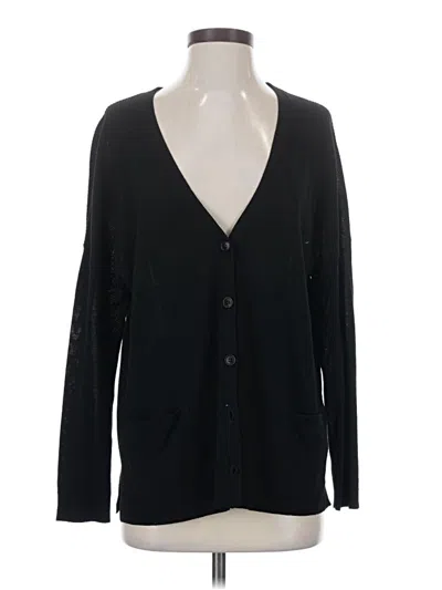 Pre-owned Gerard Darel Wool Cardigan Sweater In Black