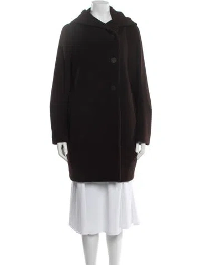 Pre-owned Gerard Darel Wool Coat In Black