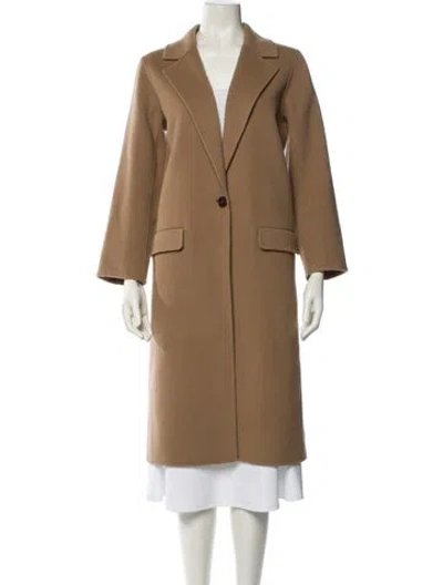 Pre-owned Gerard Darel Wool Coat In Neutral