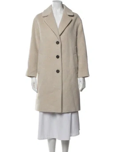 Pre-owned Gerard Darel Wool Coat In Neutrals