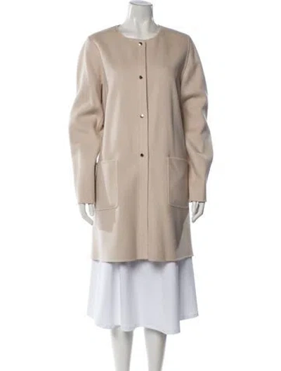 Pre-owned Gerard Darel Wool Coat W/ Tags In Neutral