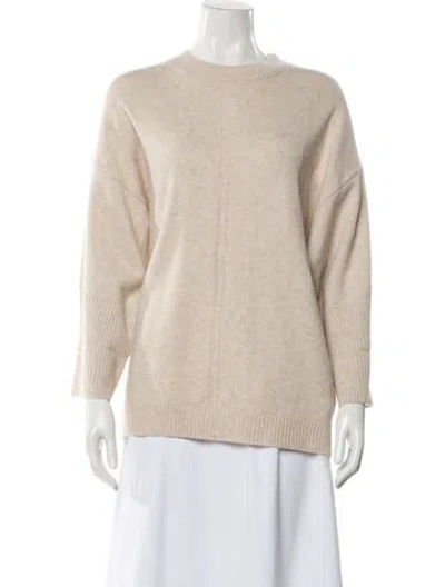 Pre-owned Gerard Darel Wool Crew Neck Sweater In Neutral