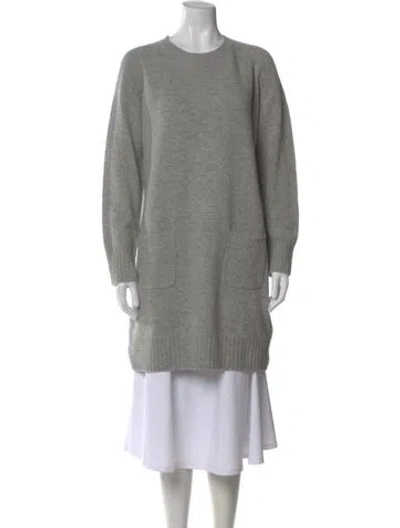 Pre-owned Gerard Darel Wool Crew Neck Sweater W/ Tags In Gray