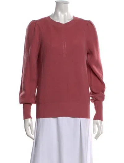 Pre-owned Gerard Darel Wool Crew Neck Sweater W/ Tags In Pink