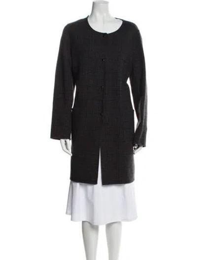 Pre-owned Gerard Darel Wool Evening Jacket In Gray