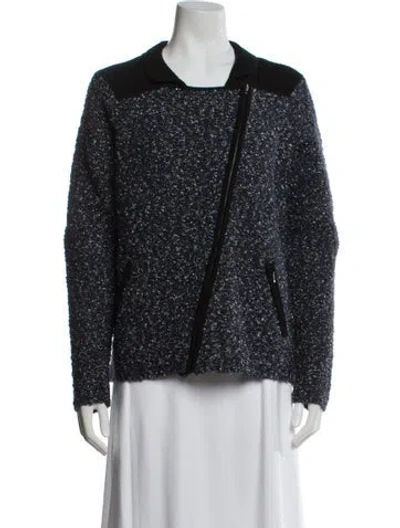 Pre-owned Gerard Darel Wool Evening Jacket W/ Tags In Gray