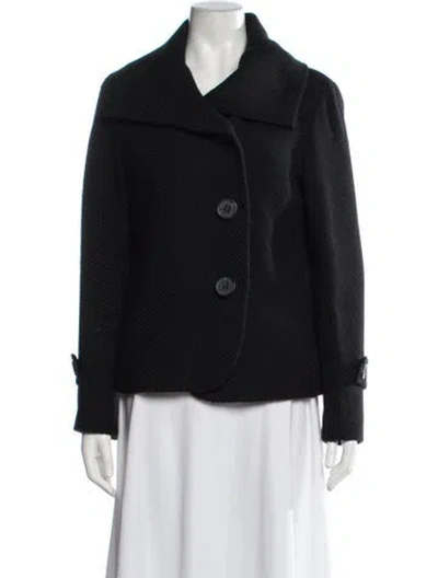 Pre-owned Gerard Darel Wool Jacket In Black