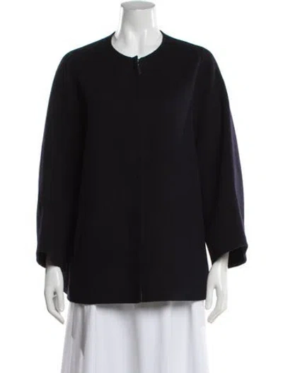 Pre-owned Gerard Darel Wool Jacket In Black/blue