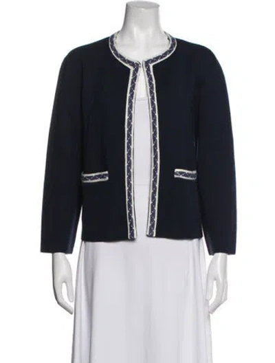 Pre-owned Gerard Darel Wool Jacket In Blue