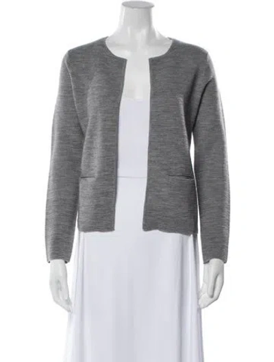 Pre-owned Gerard Darel Wool Jacket In Grey