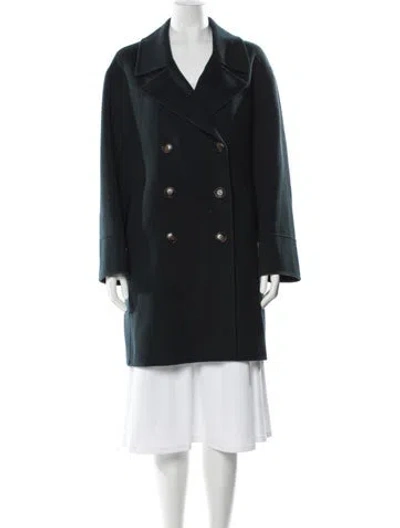 Pre-owned Gerard Darel Wool Peacoat In Black