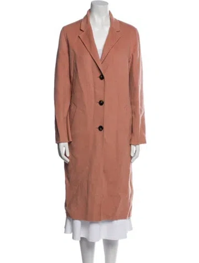 Pre-owned Gerard Darel Wool Peacoat In Pink