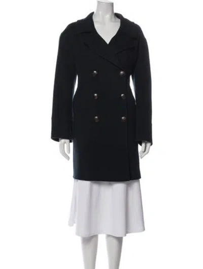 Pre-owned Gerard Darel Wool Trench Coat In Gray