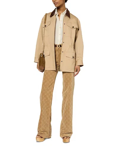 Gerard Darel Zoelie Trench Coat In Beige