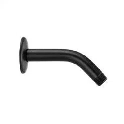 Gerber 6" Shower Arm With Flange In Satin Black