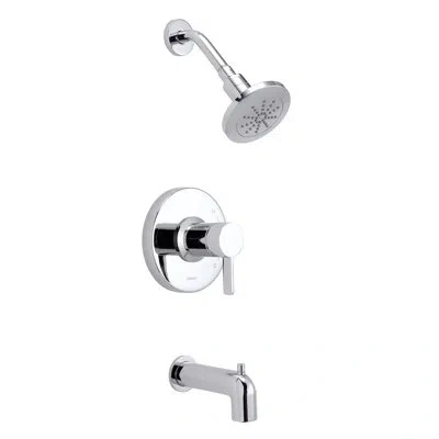 Gerber Amalfi Single Handle Tub And Shower Faucet In Chrome