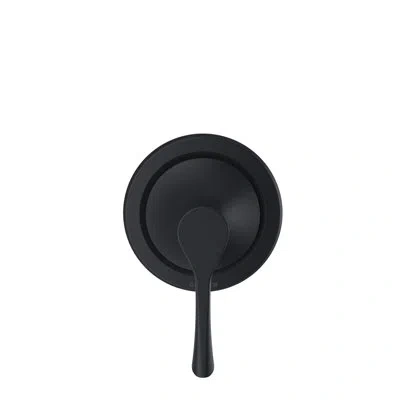 Gerber Antioch 1h Trim Kit For 3-port/2-outlet Shower Diverter And 4-port/3-outlet Shower Diverter In Satin Black