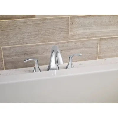 Gerber Antioch Double Handle Deck Mounted Roman Tub Faucet Trim In Chrome