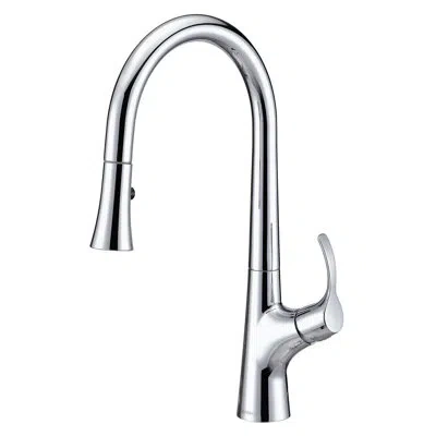 Gerber Antioch Pull Down Single Handle Kitchen Faucet In Chrome