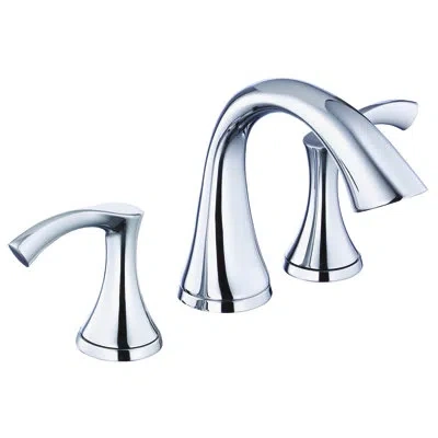 Gerber Antioch Widespread Bathroom Faucet With Drain Assembly In Chrome