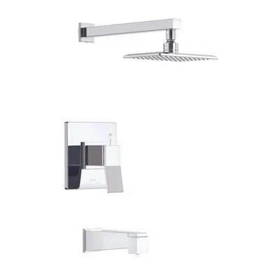 Gerber Avian Tub And Shower Faucet In Chrome