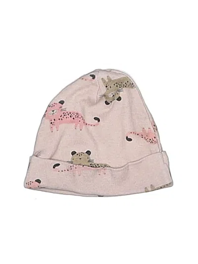 Pre-owned Gerber Babies' Beanie Hat In Pink