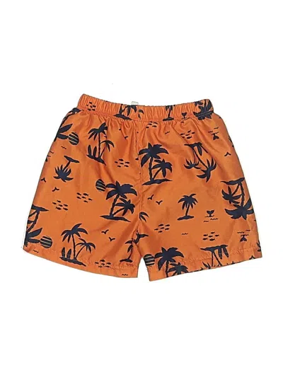 Pre-owned Gerber Kids' Board Shorts In Orange